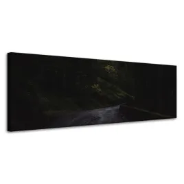 obraz-na-plotnie-natura-droga-mrok-strach-120x40