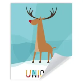 plakat-dzieciece-unique-zwierzeta-jelonek-24x30-cm