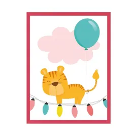 plakat-dzieciece-tygrysek-24x30-cm-ramka-amarant