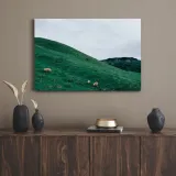 obraz-na-plotnie-natura-pastwisko-owce-gory-40x30-sposob-wykonania-druk-cyfrowy