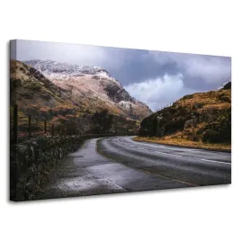 obraz-na-plotnie-natura-droga-przez-gory-100x60-cm