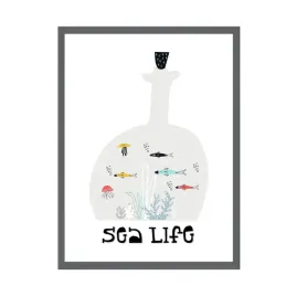 plakat-dzieciece-sea-life-24x30-cm-ramka-szara
