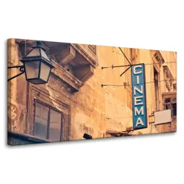 obraz-na-plotnie-vintage-tablica-kina-retro-80x40
