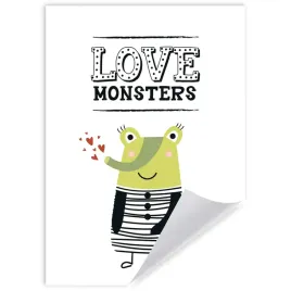 plakat-dzieciece-love-monsters-50x70-cm
