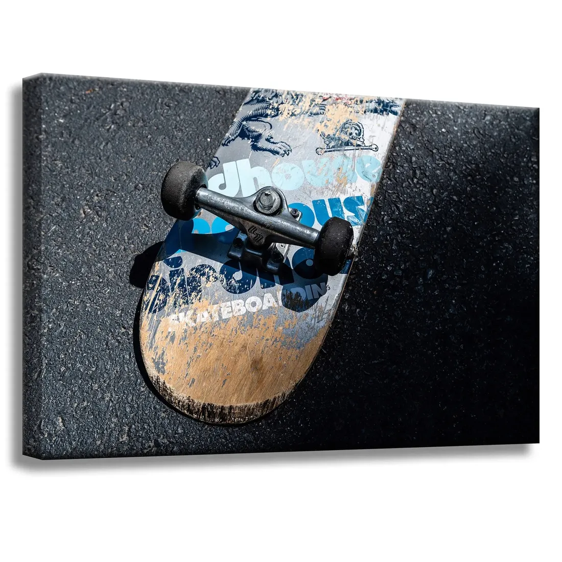 obraz-na-plotnie-skateboard-deskorolka-60x40-cm-stan-nowy