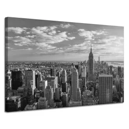 obrazy-na-plotnie-czarno-biale-manhattan-usa120x80