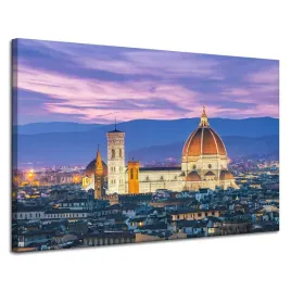 obraz-na-plotnie-architektura-florencja-noc-120x80