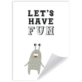plakat-dzieciece-let-s-have-fun-2-21x297-cm