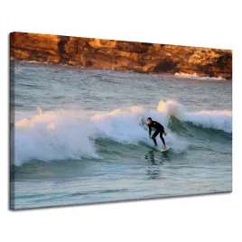obraz-na-plotnie-ludzie-surfer-fale-sport-120x80cm