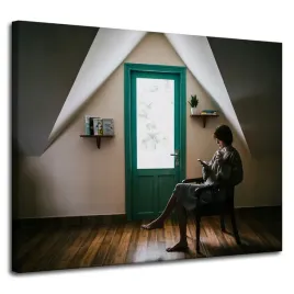 obrazy-na-plotnie-ludzie-kobieta-relaks-100x80-cm