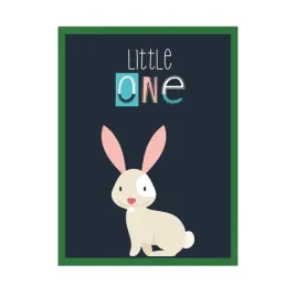 plakat-dzieciece-kroliczek-little-40x50-zielona