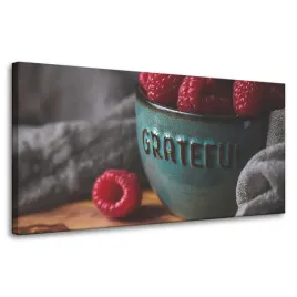 obraz-na-plotnie-kuchnia-czerwone-maliny-80x40-cm