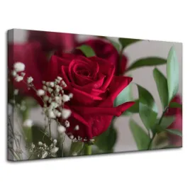 obrazy-na-plotnie-botanika-czerwone-roze-80x50-cm
