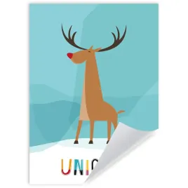 plakat-dzieciece-unique-zwierzeta-jelonek-50x70-cm