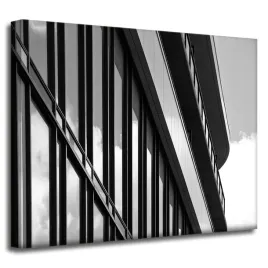 obrazy-na-plotnie-czarno-biale-budownictwo-50x40