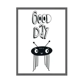 plakat-dzieciece-good-day-24x30-cm-ramka-szara