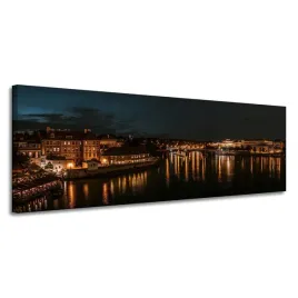 obraz-na-plotnie-architektura-praga-noca-150x50-cm