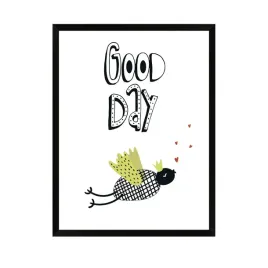 plakat-dzieciece-good-day-40x50-cm-ramka-czarna