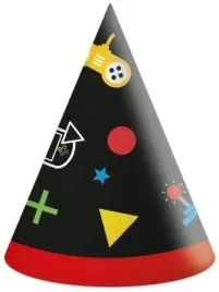 czapeczki-urodzinowe-papierowe-kolorowe-gaming