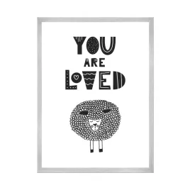 plakat-dzieciece-you-are-loved-24x30-cm-srebrna