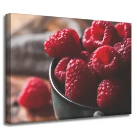 obraz-na-plotnie-kuchnia-maliny-w-misce-40x30-cm