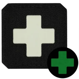 naszywka-na-rzep-medic-cross-laser-cut-m-tac-krzyz-medyka-swiecaca-czarna