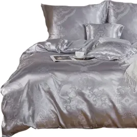 posciel-szara-atlasowa-220x200-2-poszewki-70x80-komplet