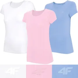 koszulka-damska-4f-zestaw-3-szt-tz014-t-shirt-bawelniany-na-co-dzien-l