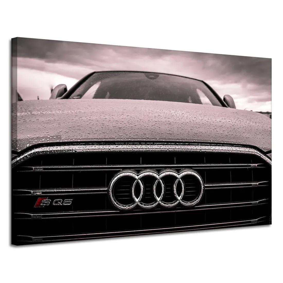 obrazy-na-plotnie-samochod-audi-maska-120x80-cm-stan-nowy