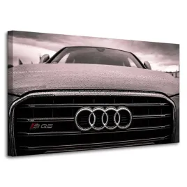 obrazy-na-plotnie-samochod-audi-maska-100x60-cm