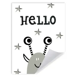 plakat-dzieciece-hello-potworek-30x40-cm