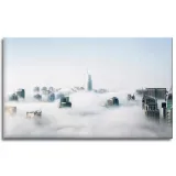 obraz-na-plotnie-architektura-drapacz-chmur-100x60-stan-nowy