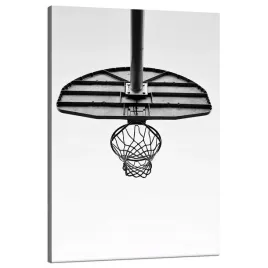 obraz-na-plotnie-mlodziezowe-kosz-koszykowka-sport-czarno-biale-80x120