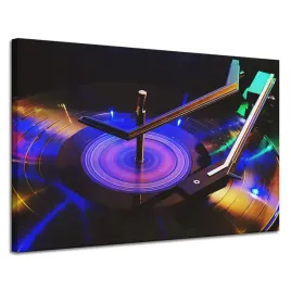 obraz-na-plotnie-muzyka-gramofon-led-120x80