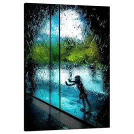 obraz-na-plotnie-ludzie-kurtyna-wodna-natura-palma-80x120-cm