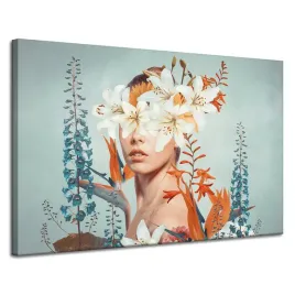 obraz-na-plotnie-dziewczyna-pieknosc-kwiaty-przyroda-120x80-cm