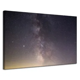 obraz-na-plotnie-gwiazdy-niebo-kosmos-noc-120x80