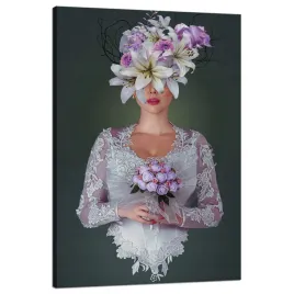 obraz-na-plotnie-kobieta-w-bialej-sukni-natura-80x120-cm