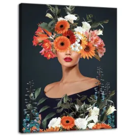 obraz-na-plotnie-ludzie-kwiaty-nowoczesna-sztuka-30x40-cm