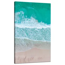 obraz-na-plotnie-morze-fale-woda-plaza-70x120-cm