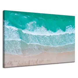 obraz-na-plotnie-morze-fale-woda-plaza-120x80-cm
