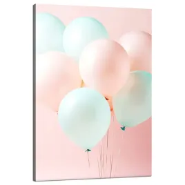 obraz-na-plotnie-balony-rozowe-niebieskie-swiat-pelen-kolorow-i-barw-80x120
