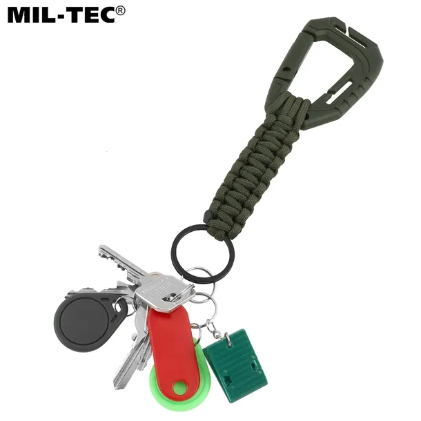 mil-tec-brelok-do-kluczy-karabinczyk-linka-paracord-olive-marka-mil-tec