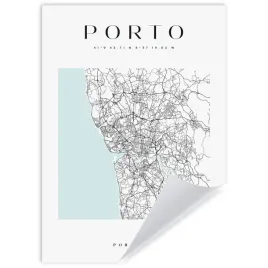 plakat-mapa-miasta-porto-portugalia-europa-kwadrat-21x297-cm