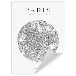 plakat-mapa-miasta-paryz-francja-europa-paris-kolo-21x297-cm