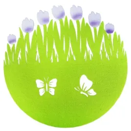 serweta-podkladka-wielkanocna-zielono-fioletowa-tulipany-motylki-wiosna