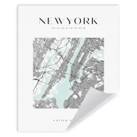 plakat-mapa-miasta-new-york-stany-zjednoczone-kwadrat-24x30-cm
