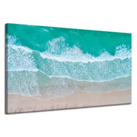 obraz-na-plotnie-morze-fale-woda-plaza-120x70-cm