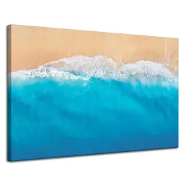obraz-na-plotnie-sloneczna-plaza-ocean-woda-120x80-cm