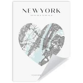 plakat-mapa-miasta-new-york-serce-21x297-cm